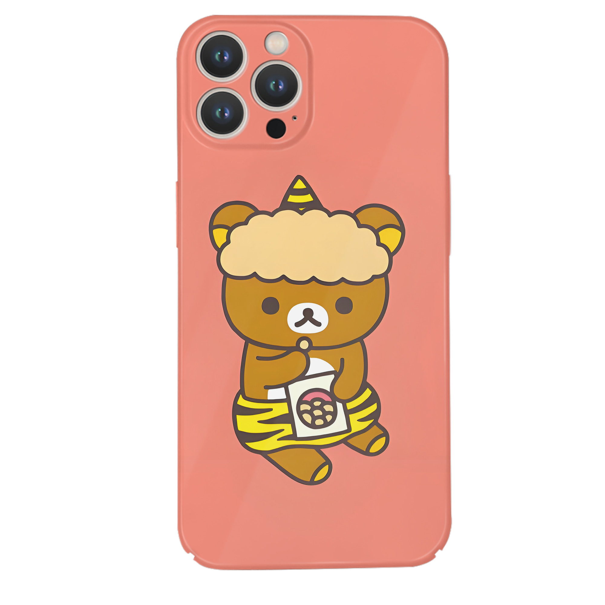 （画像用） リラックマ リラックマ キイロイトリ Rilakkuma Korilakkuma Kiiroitori 【iPhone 14シリーズ対応】ハードケース